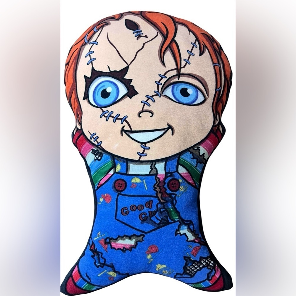Chucky 20" PAL-O Character Pillow, based on the iconic horror movie Child's Play